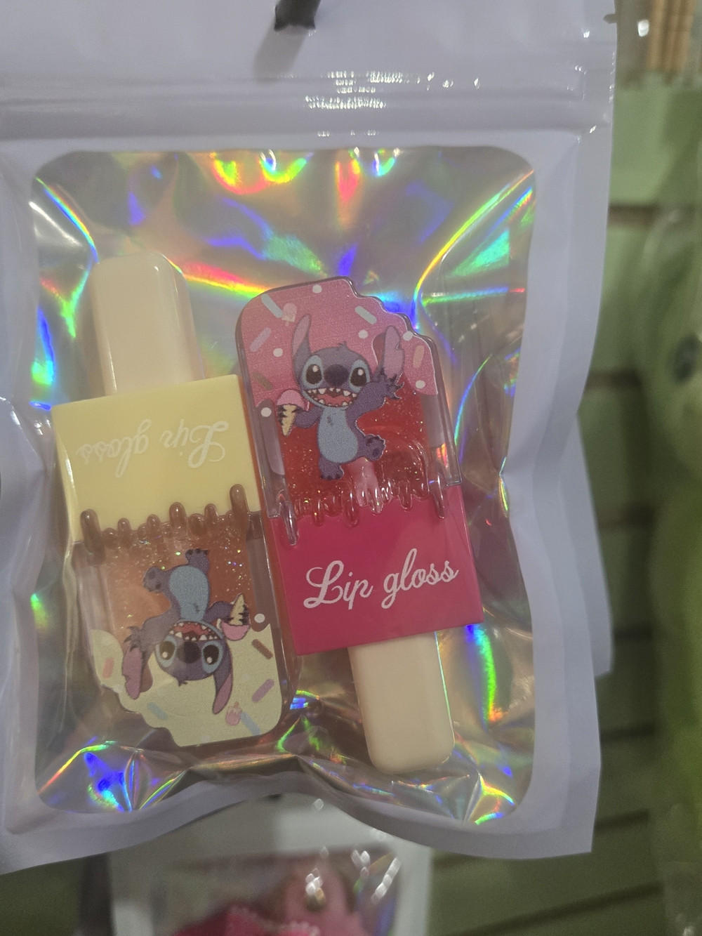 Lip Gloss Duo - Pink and Cream Scented Shine